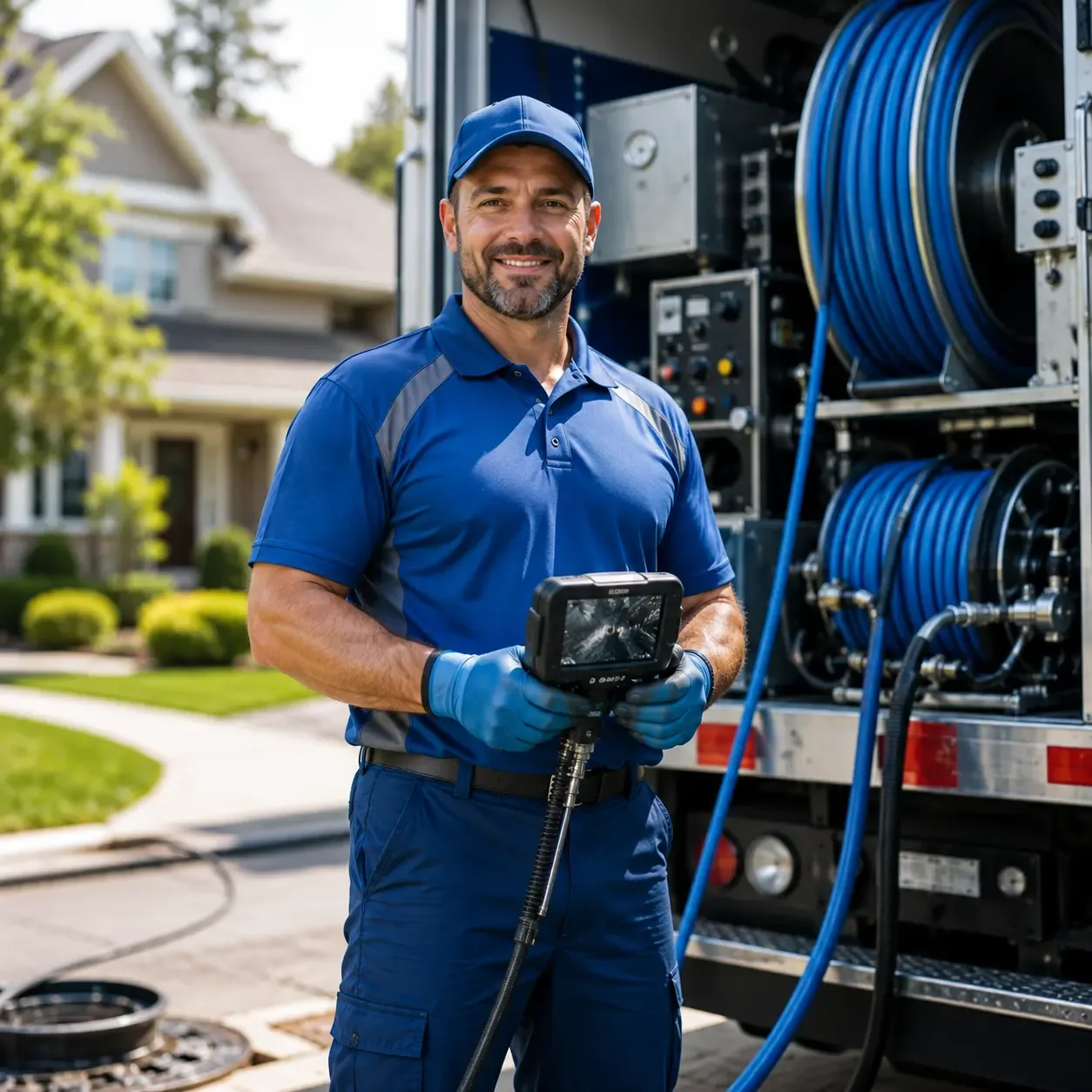 Local outdoor drain cleaning specialists in Tilden, TX